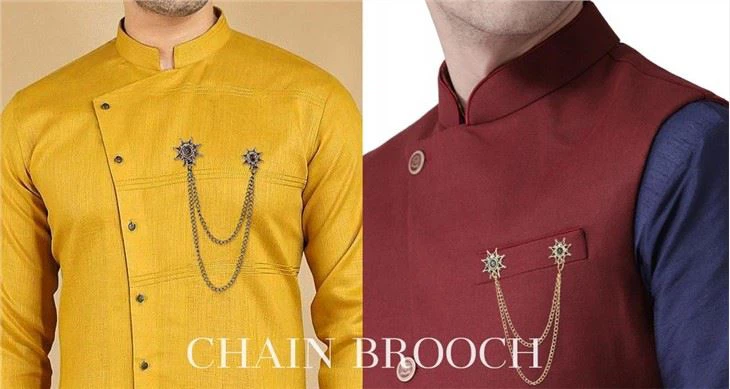 Crown Brooch For Men