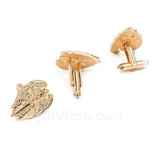 Cufflink untuk pakaian biru