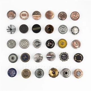 Butang pengganti untuk seluar jeans biru