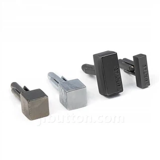 Perak Cufflinks Geometric
