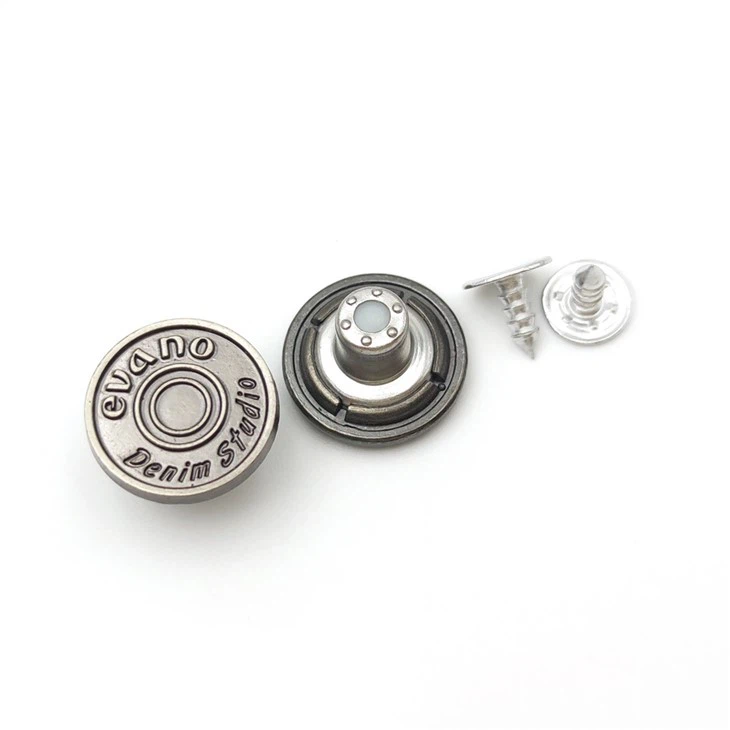 Brass Button For Jeans