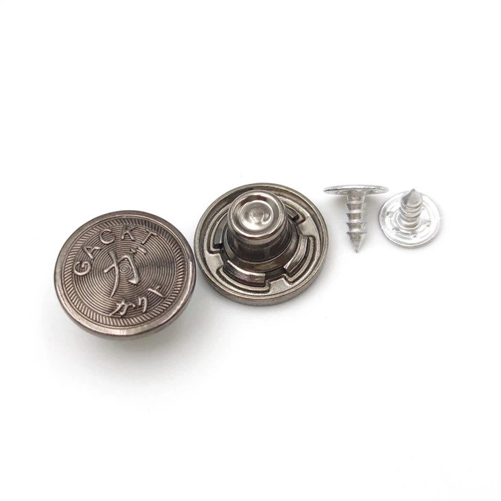 Brass Button For Jeans