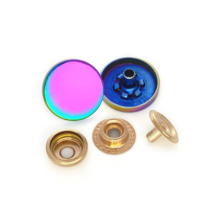 Coloured Snap Fasteners high quality