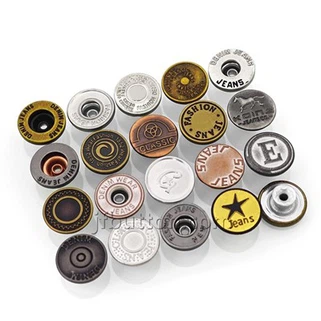 Butang jeans tembaga