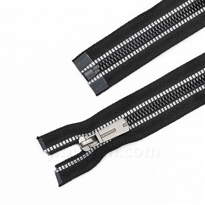Plastik chunky ditutup - Zipper akhir