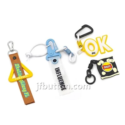 Keychains silikon 3D tersuai