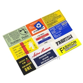 Label bersulam tersuai untuk pakaian