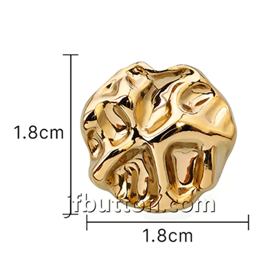 Butang riak air logam