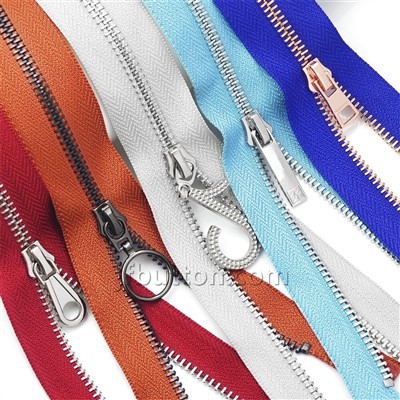 Zip Logam Dengan Tarik Cincin
