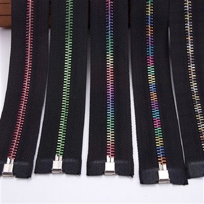 Zipper Metal Rainbow