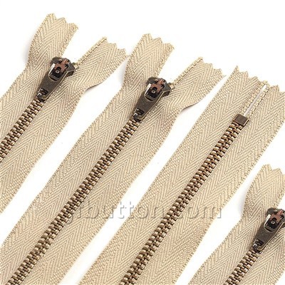 Zipper logam vintaj