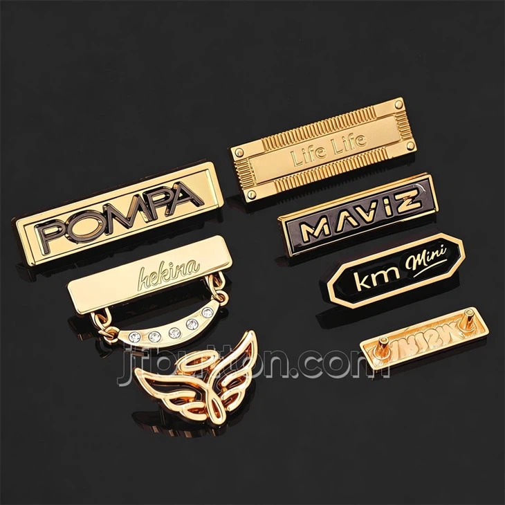 Embossed Metal Tags For Handbag suppliers