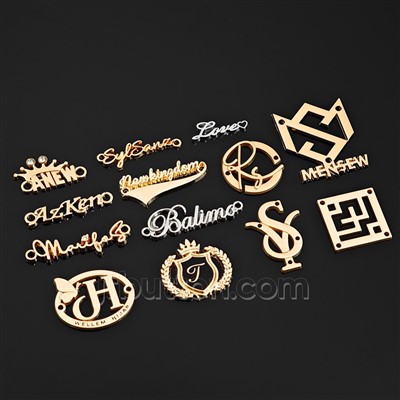 Label Jenama Dompet Logam Tersuai