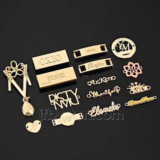 Plat Logo Aloi Zink Untuk Beg Tangan