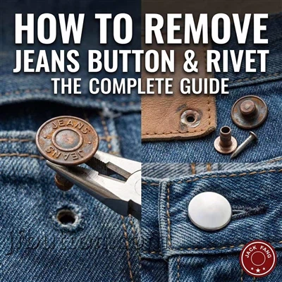 Cara Menanggalkan Butang Jeans dan Rivet