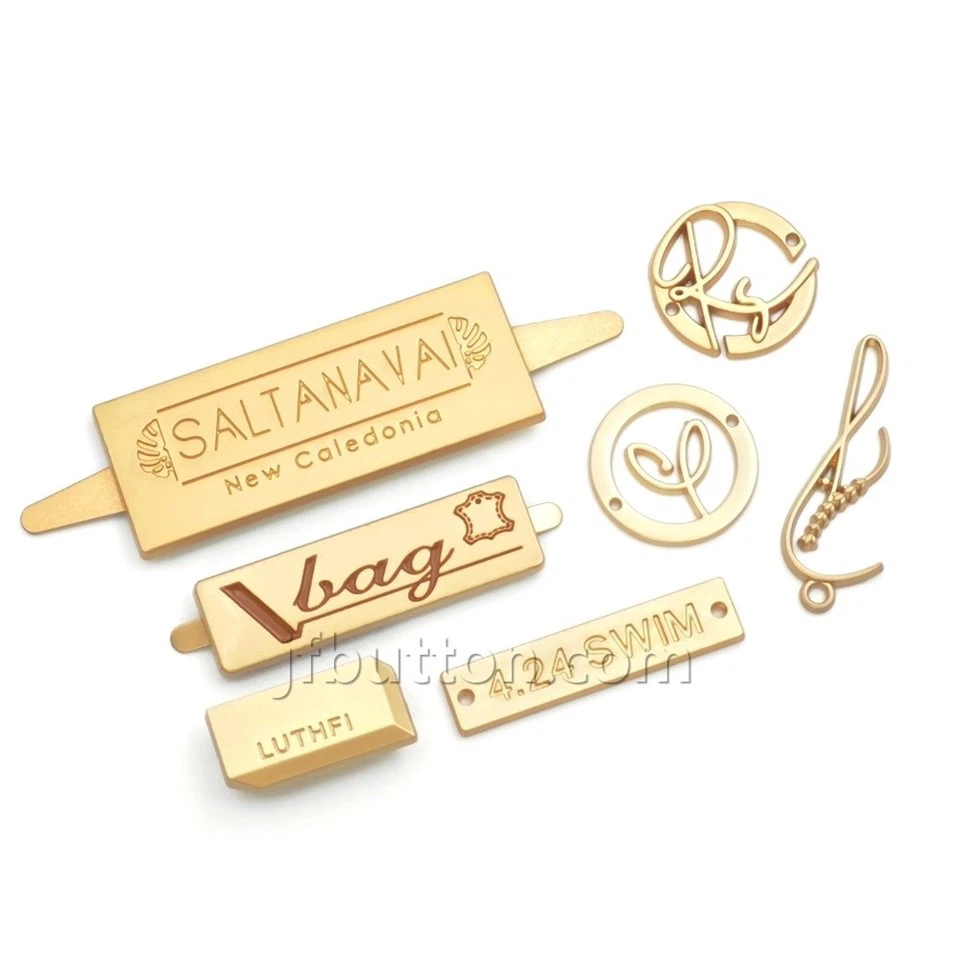 Metal Label Clothing Tags