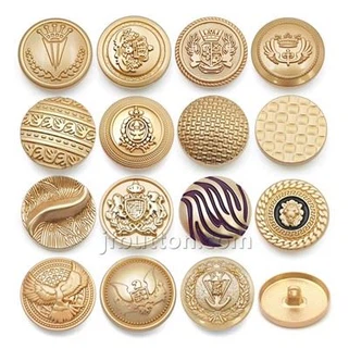 Butang Emas Blazer Tentera Laut Lelaki