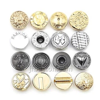 Butang taktik logam untuk denim