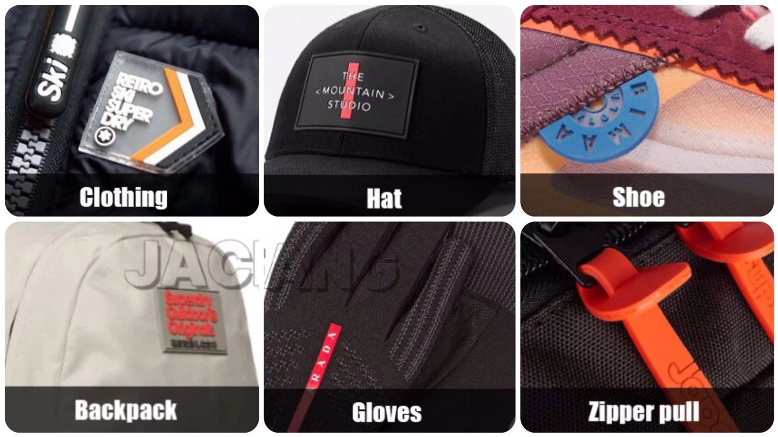 application of silicone label